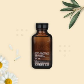 Booming-Bob Baby Baby Oil, Gentle Olive & moisturizing Chamomile 89 ml