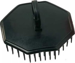 Comair Shampoo- und Kopfmassagebürste schwarz