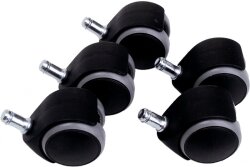 Efalock Smooth Laufrolle ungebremst 5 Stk.