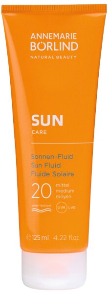 ANNEMARIE B&Ouml;RLIND SUN CARE Sonnen-Fluid LSF 20 125 ml