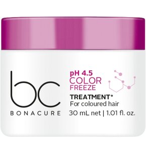 Ihr Geschenk - Schwarzkopf Professional BC Bonacure pH 4.5 Color Freeze Treatment 30 ml