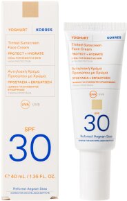 Korres Yoghurt Getöntes Sonnencreme-Gel für das Gesicht SPF 30 40 ml