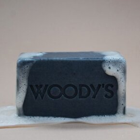 Woody's Black Charcoal Soap 227 g