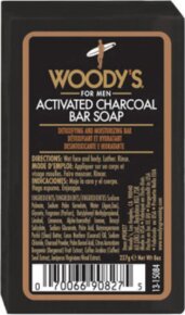 Woody's Black Charcoal Soap 227 g
