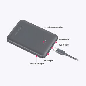 Lotta Power Powerbank Space Grey