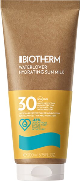 3614273490559 - Waterlover Hydrating Sun Milk Eco-Conscious Tube 200ml (Various Options) - SPF30+