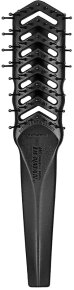 Denman D100 Freeflow 2000 Top Soft, Schwarz, mit Noppen