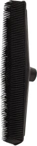 Fripac Friseur-Gummibesen Schwarz
