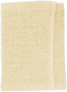 Le Coiffeur Frottee-Gesichtstuch Beige 30 x 15 cm