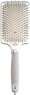 Olivia Garden Expert Care Rectangular Nylon Bristles Silver L