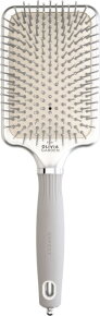 Olivia Garden Expert Care Rectangular Nylon Bristles Silver L