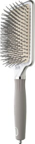 Olivia Garden Expert Care Rectangular Nylon Bristles Silver L