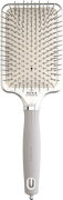 Olivia Garden Expert Care Rectangular Nylon Bristles Silver L