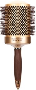 Olivia Garden Expert Blowout Shine Wavy Bristles Gold&Brown 80