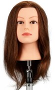 Fripac Übungskopf 100% Echthaar, hellbraun Fripac Übungskopf 100% Echthaar, hellbraun