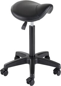 Efalock Rollhocker Trim (M) schwarz