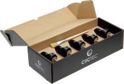 Efalock Clic Tec Rolle für Rollhocker schwarz 5 Stk.