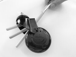 Efalock Clic Tec Rolle silber für Piccolo