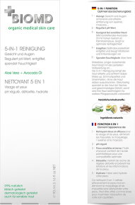 BIOMED 5 in 1 Reinigung - f&uuml;r Gesicht/Augen 90 ml