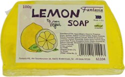 Fantasia Handgearbeitete Seifen 100% Vegan 100 g Lemon