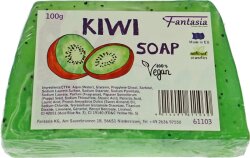 Fantasia Handgearbeitete Seifen 100% Vegan 100 g Kiwi
