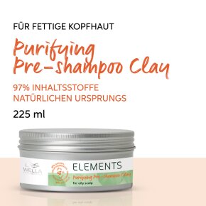 Wella Elements Purifying Pre-shampoo Clay 225 ml