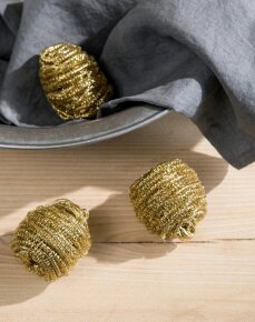 Simple Goods Brass Scrub 3er Pack