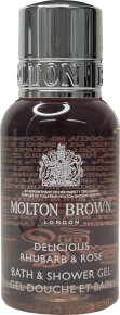 Ihr Geschenk - Molton Brown Delicious Rhubarb & Rose Bath & Shower Gel 30 ml