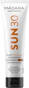 MÁDARA Organic Skincare Plant Stem Cell Antioxidant Body Sunscreen SPF30 100 ml