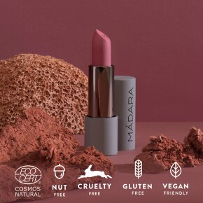 MÁDARA Organic Skincare Velvet Wear Matte Cream Lipstick 31 Cool Nude 3,8 g