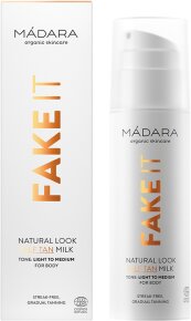 MÁDARA Organic Skincare Fake It Natural Look Self Tan Milk 150 ml