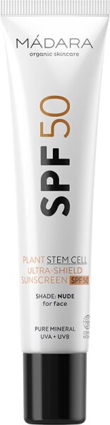 4752223008139 - Mádara SPF 50 Plant Stem Cell Ultra-Shield Sunscreen 40 ML (+GRATIS Age-Defying Sunscreen SPF30 10ml) 40 ml 4752223008139 - Mádara SPF 50 Plant Stem Cell Ultra-Shield Sunscreen 40 ML (+GRATIS Age-Defying Sunscreen SPF30 10ml) 40 ml