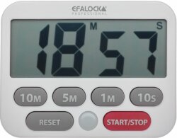 Efalock Easy Time Wecker weiß