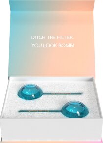 Ice Ice Beauty Facial Ice Globes 2 Stk, oceanblue