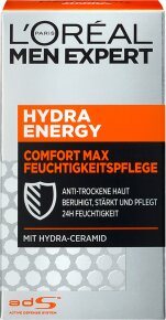 L'Oréal Men Expert Hydra Energy Comfort Max Anti-trockene Haut Gesichtscreme 50 ml