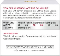 L'Oréal Paris Anti-Falten Experte Intensiv-Pflege Tag Retino-Peptide 45+ Gesichtscreme 50ml