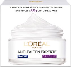 L'Oréal Paris Anti-Falten-Expert Festigende-Pflege Nacht Calcium 55+ Gesichtscreme 50ml