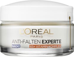 L'Oréal Paris Anti-Falten Experte Stärkende-Pflege Nacht Pflege-Boost-Komplex 65+ 50 ml