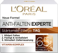 L'Oréal Paris Anti-Falten Experte Stärkende-Pflege Tag Vitamin-Komplex 65+ Gesichtscreme 50ml