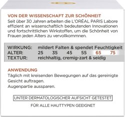 L'Oréal Paris Anti-Falten Experte Stärkende-Pflege Tag Vitamin-Komplex 65+ Gesichtscreme 50ml