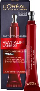 L'Oréal Paris RevitaLift Laser X3 Dreifach-Power Anti-Age Pflege Auge Gesichtscreme 15ml