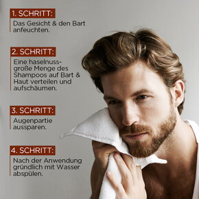 L'Oréal Men Expert Barber Club Bart & Gesichtshampoo Reinigungsschaum 200 ml