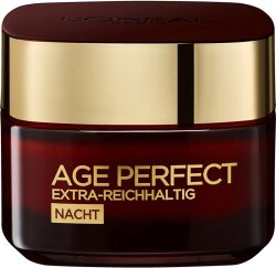 L'Oréal Paris Age Perfect Extra-Reichhaltig Reparierende Pflege Manuka Honig Nacht Gesichtscreme 50ml