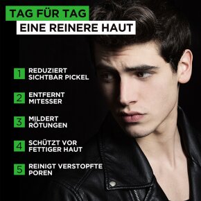 L'Oréal Men Expert Pure Carbon Tägliches Waschgel Anti-Hautunreinheiten Gesichtsreinigungsgel 100ml