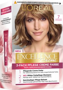 L'Oréal Paris Excellence Creme 7 Mittelblond Coloration 1Stk