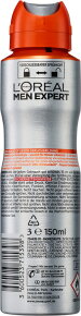 L'Oréal Men Expert Invincible Man 96H Anti-Transpirant Deo Spray Deospray 150ml