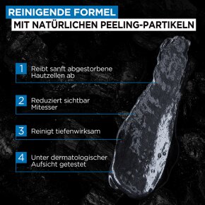 L'Oréal Men Expert Pure Charcoal Gesichtspeeling Anti-Hautunreinheiten Gesichtspeeling 100 ml