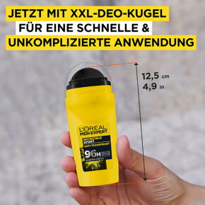L'Oréal Men Expert Invincible Sport 96H Anti-Transpirant Deo Roll-On Deo Roll-On 50ml