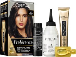 L'Oréal Paris Préférence 3 Dunkles Naturbraun Coloration 1Stk