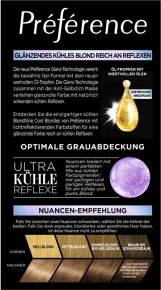 L'Oréal Paris Préférence Cool Blondes 7.1 Kühles Mittelblond (Hamburg) Coloration 1Stk